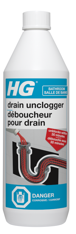 HG liquid drain & plug unblocker