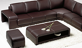 Leather furniture